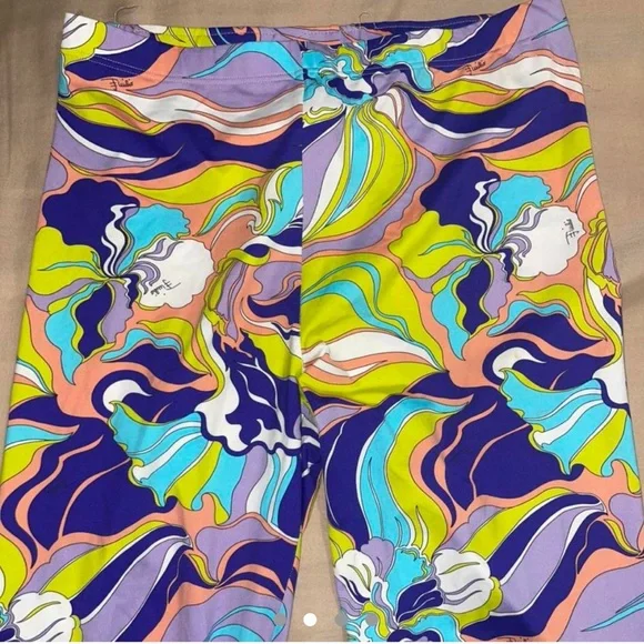 Emilio Pucci Leggings Tights Rivera Print Leggings - Picture 3 of 5